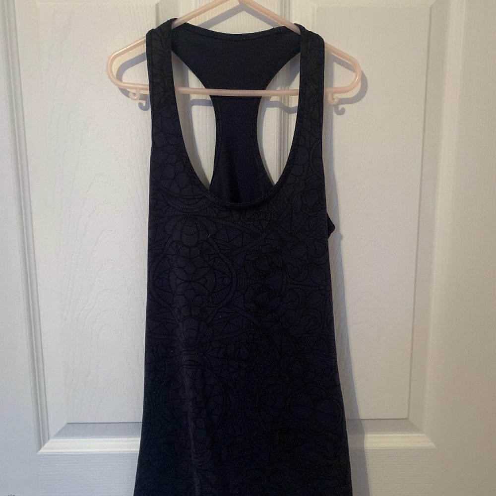 Navy Lululemon Tank